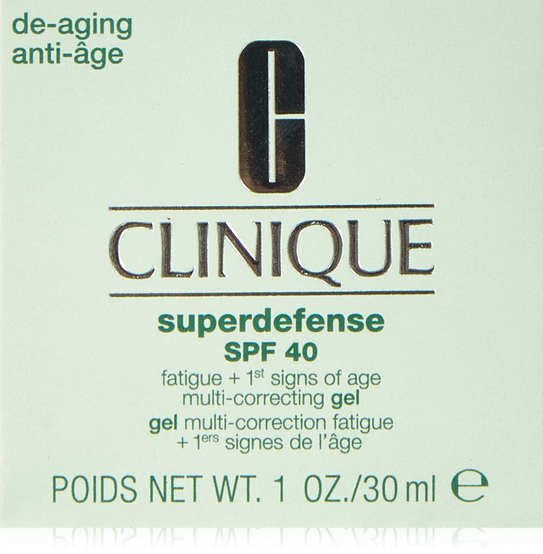 CLINIQUE Superdefense SPF 40 Vermoeidheid + 1e tekenen van ouderdom Multi-corrigerende gel 30 ml