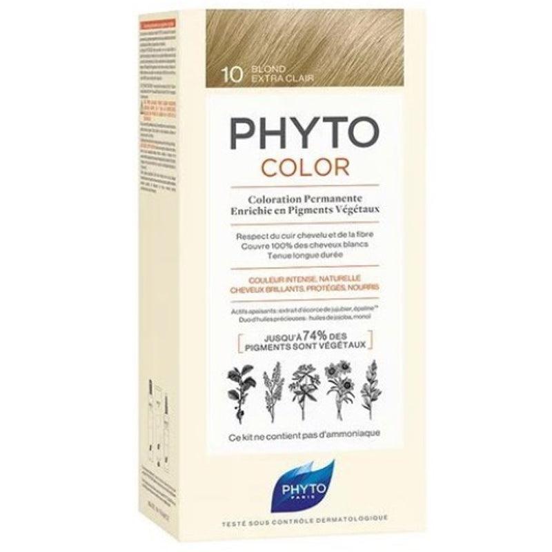 PHYTO Phytocolor #10-Extra Light Blonde 9 g - Parfumby.com