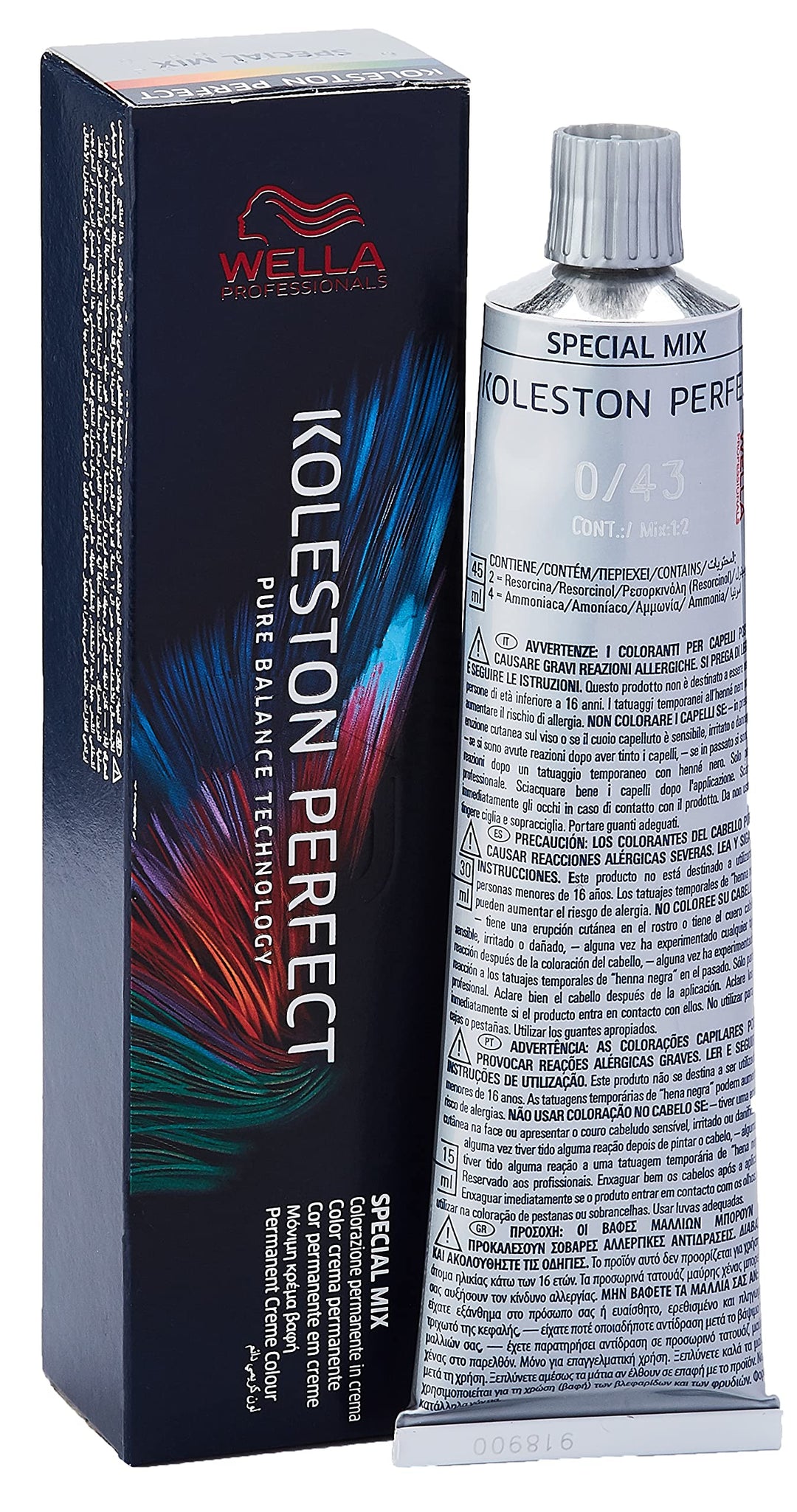 WELLA PROFESSIONALS  Koleston Perfect Me+ Special Mix 0/43 60 ml