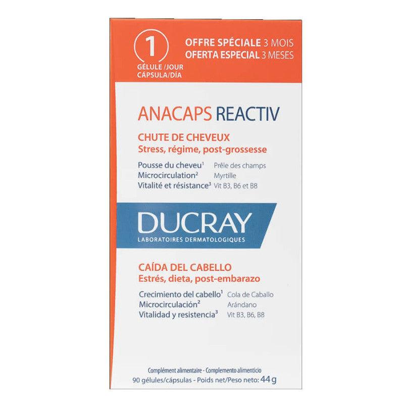 DUCRAY Anacaps Reactiv Food Supplement 90 Capsules 90 PCS - Parfumby.com