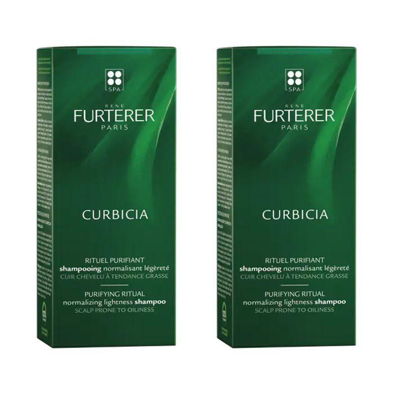 RENE FURTERER Curbicia Duo Purifying Shampoo 2 X 150 Ml - Parfumby.com