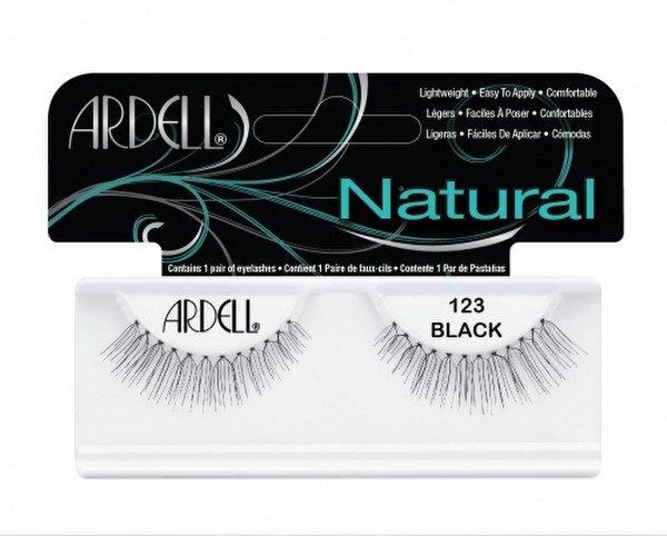 ARDELL Natural Eyelashes #123-black 1 Pc #123-black 1 Pc - Parfumby.com