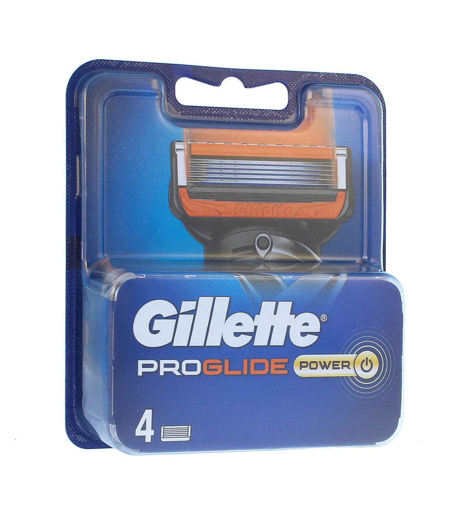 GILLETTE Fusion5 Proglide Power Replacement Blades 4 Pcs Man 4 PCS - Parfumby.com