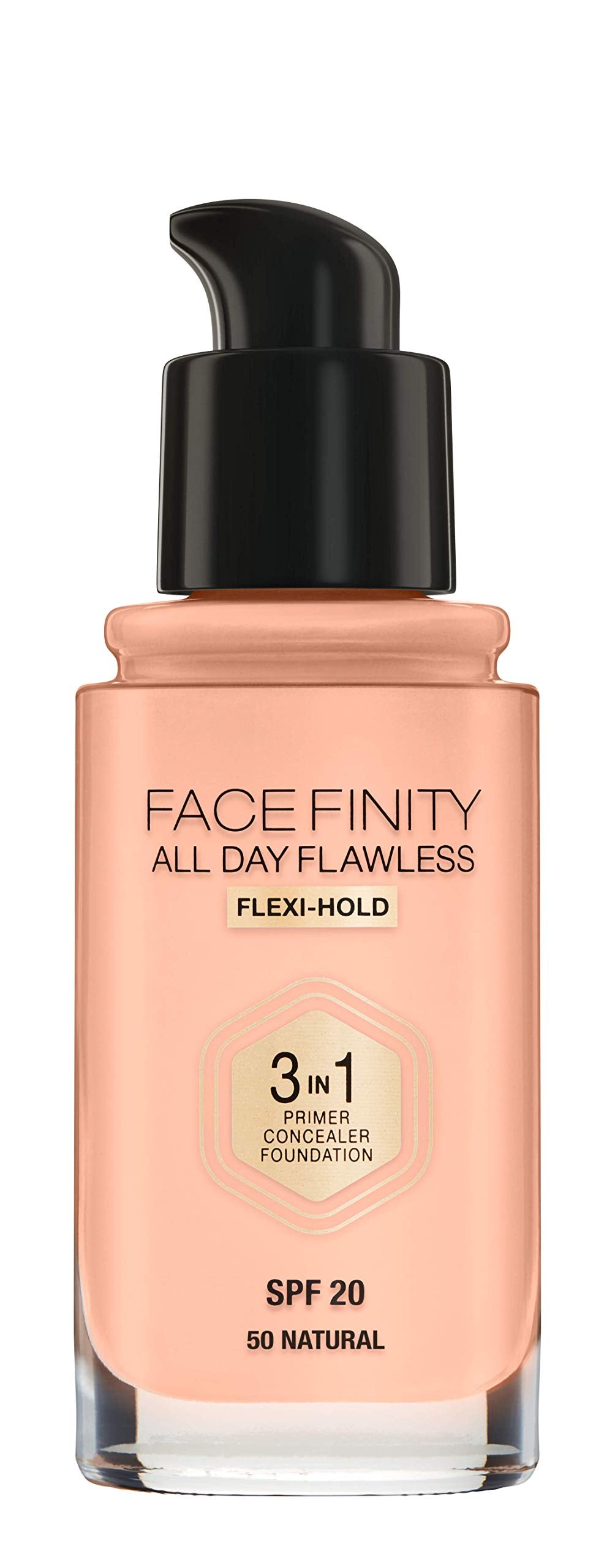 MAX FACTOR Facefinity All Day Flawless 3 In 1 Foundation #c50-natural Rose 30 ml