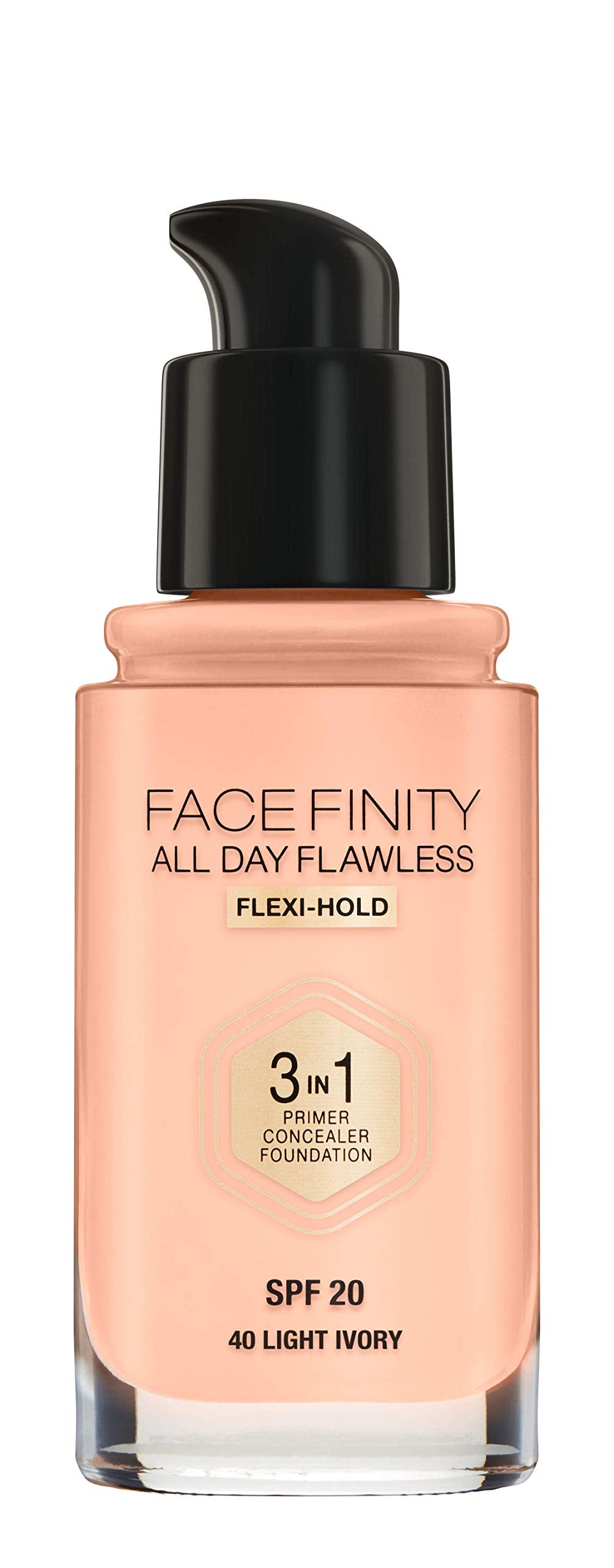 MAX FACTOR  Facefinity All Day Flawless 3 In 1 Foundation #c40-light Ivory 30 ml