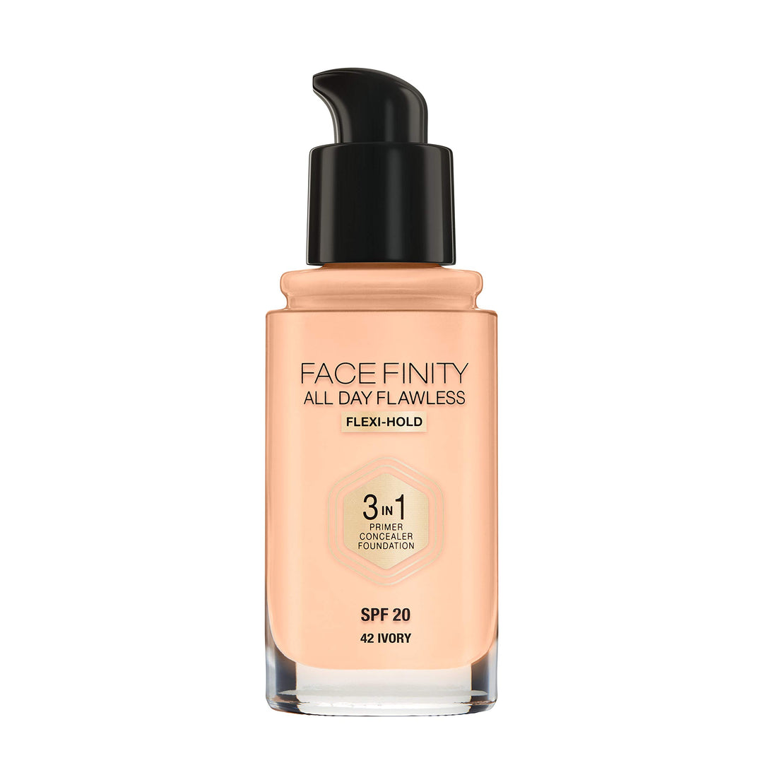 MAX FACTOR Facefinity All Day Flawless 3 In 1 Foundation #n42-ivoor 30 ml