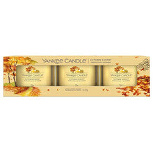 YANKEE KAARS Herfstzonsondergang 3 x 37 gr