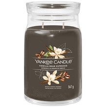 YANKEE CANDLE Vanilla Bean Espresso Signature Candle (espresso s vanilkovým luskem) - Vonná svíčka 567.0g