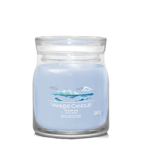 YANKEE CANDLE Ocean Air signature zacht 368 g