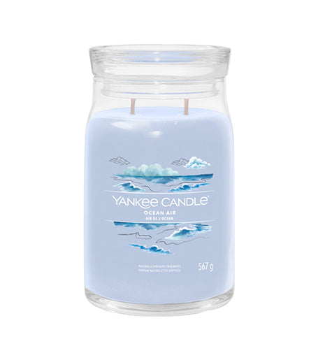 YANKEE CANDLE Ocean Air signature zacht 567 g