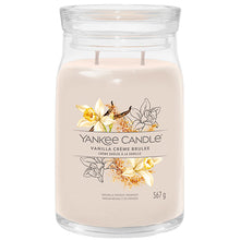 YANKEE CANDLE  Vanilla Creme Brulee signature svíčka velká 567 g