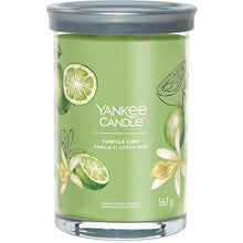 YANKEE CANDLE Vanilla Lime Signature Tumbler Candle ( vanilka s limetkou ) - Vonná svíčka 567.0g