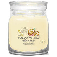 YANKEE CANDLE Banoffee Waffle Signature Candle ( vafle s banány + karamelem ) - Vonná svíčka