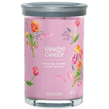 YANKEE CANDLE Handgebonden bloemen Signature Tumbler Candle (ručně vázané květiny) - Vonná svíčka 567.0g