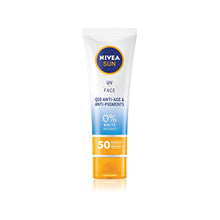 NIVEA UV Face Q10 Anti-Age &amp; Anti-Pigments SPF 50 - Anti-rimpel zonnebrandcrème 50ml