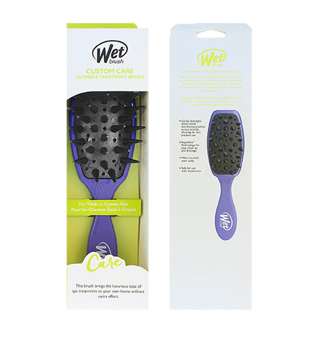 WET BORSTEL Custom Care Ultimate Treatment Brush wordt geleverd met Pure Purple