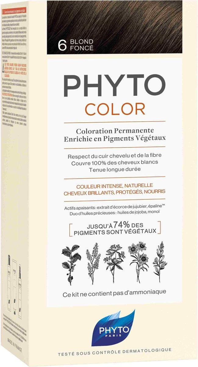 PHYTO Phytocolor #6-dark blonde 4 U #6-rubio Oscuro 4 U - Parfumby.com