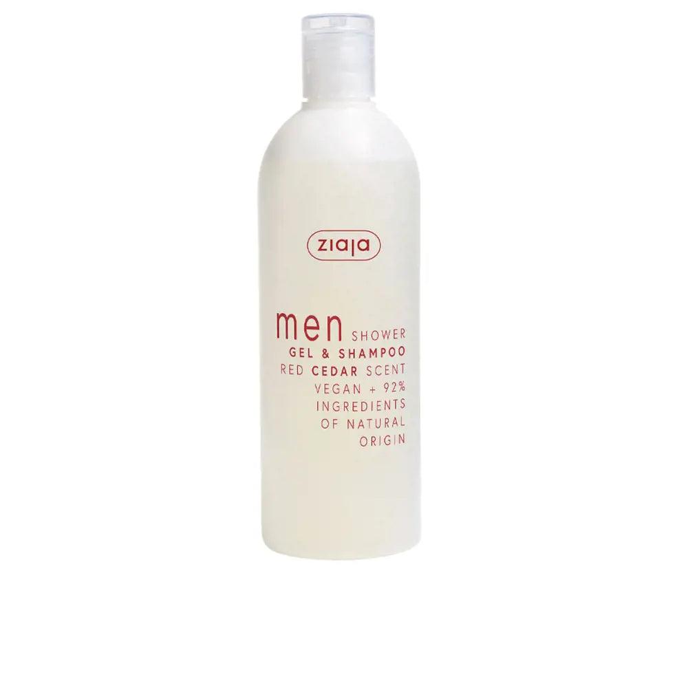 ZIAJA Men Shower Gel And Red Cedar Shampoo 400 Ml - Parfumby.com