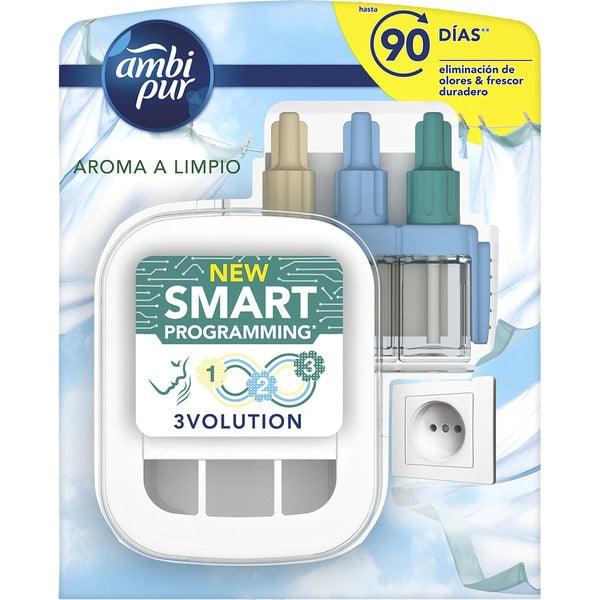 AMBI PUR 3volution Appliance Air Freshener + Refill #clean 20 Ml - Parfumby.com