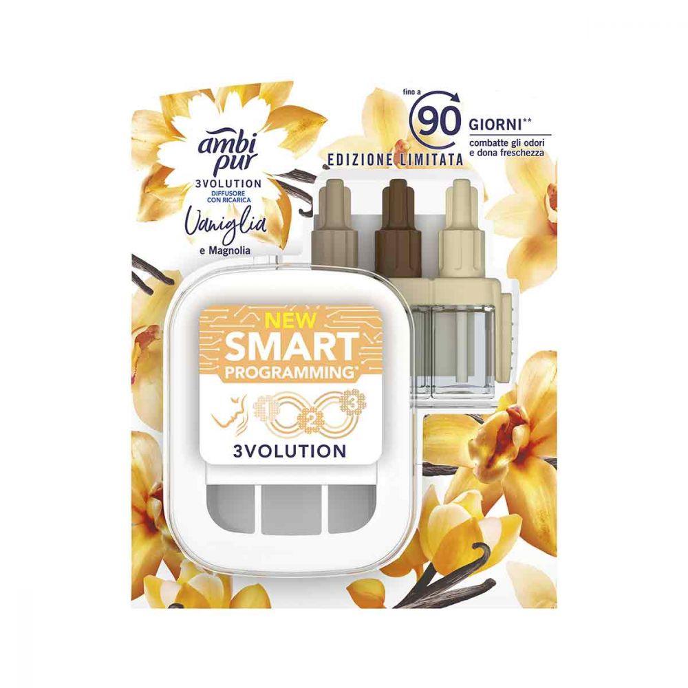 AMBI PUR 3volution Air Freshener Device + Refill #biscuit Vanilla 20 Ml - Parfumby.com