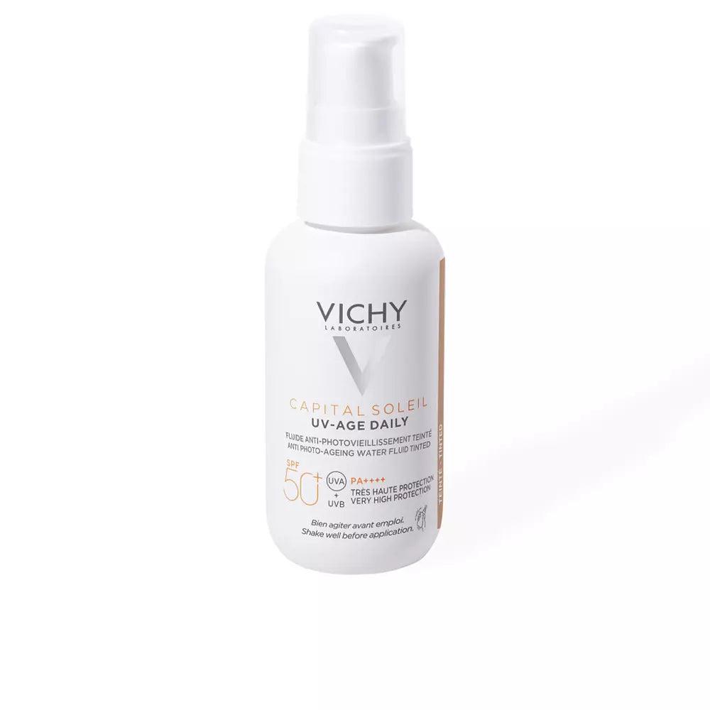 VICHY Capital Soleil Uv-age Daily Water Fluid With Color Spf50+ 40 ml - Parfumby.com