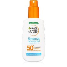 GARNIER Ambre Solaire Sensitive Advanced Spray SPF 50+ ( světlá citlivá pokožka ) - Sprej s velmi vysokou ochranou