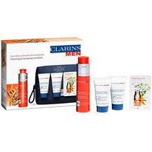 CLARINS Men Energizing Set Cleansing & Energizing Essentials 3 PCS - Parfumby.com