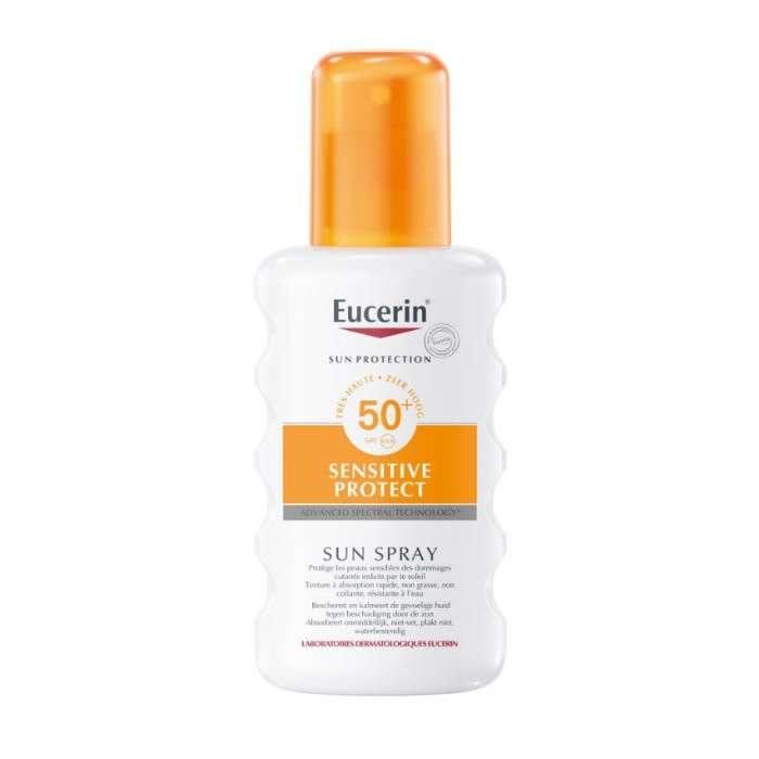 EUCERIN Sensitive Protect Sun Spray Spf50+ 200 Ml - Parfumby.com