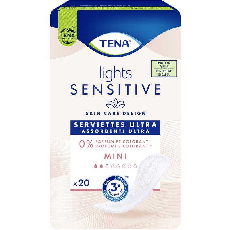 TENA LADY Tena Lights Sensitive Mini 20 U 20 PCS - Parfumby.com