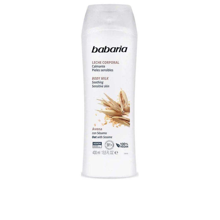 BABARIA Oatmeal Body Milk Soothing Sensitive Skin 400 Ml - Parfumby.com