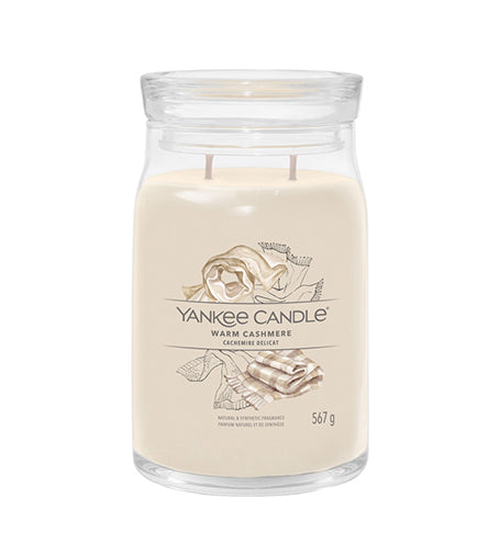 YANKEE CANDLE Warm Cashmere signature-svíčka velká 567 g