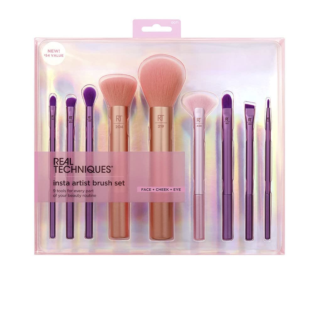 REAL TECHNIQUES  Insta Artist Brush Set 9 pcs