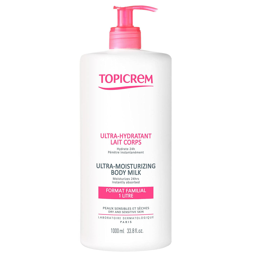 TOPICREM  Uh Ultra-moisturizing Body Milk 1000 ml