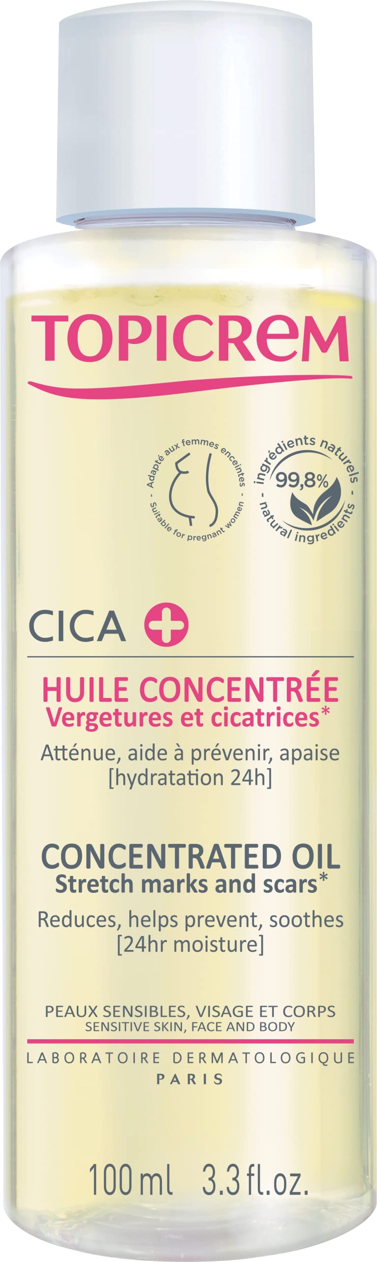 TOPICREM Cica-olie littekens en striae 100 ml