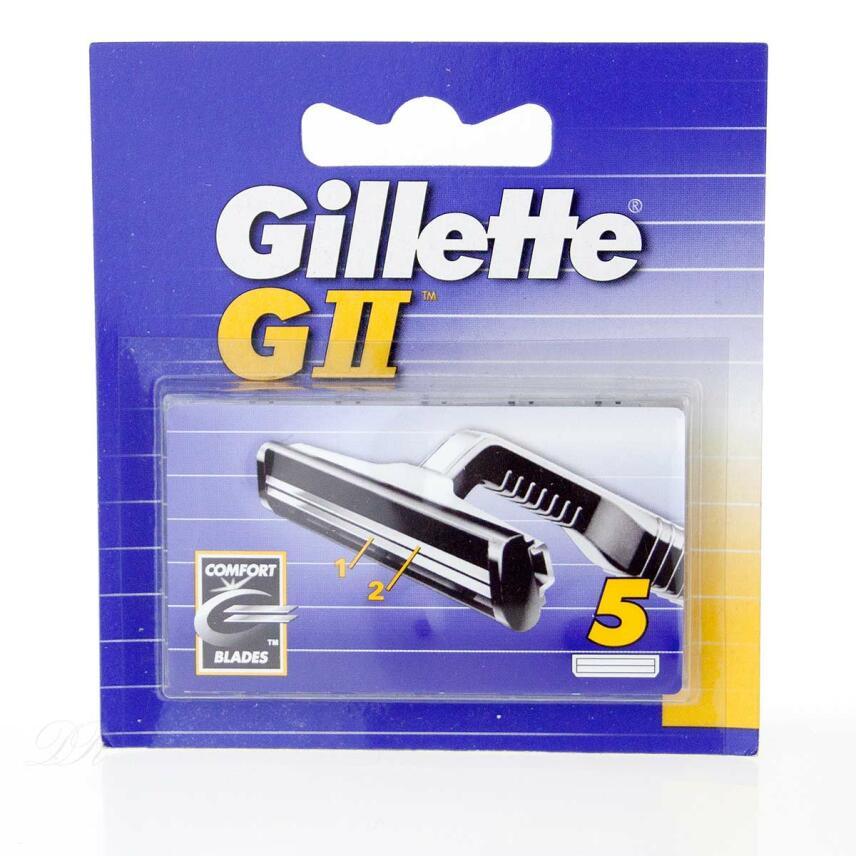 GILLETTE G-ii Magazine 5 Refills 5 PCS - Parfumby.com