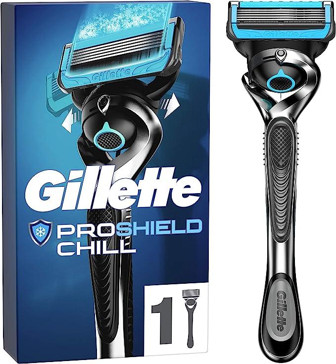 GILLETTE Fusion Proshield Chill Machine + 1 Refill 1 PCS - Parfumby.com