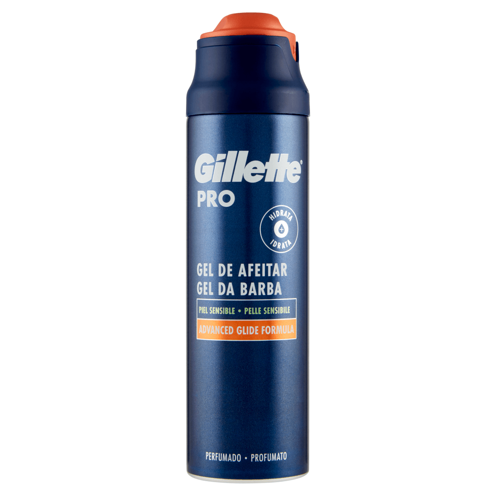 GILLETTE Pro Sensitive Shaving Gel 200 Ml - Parfumby.com