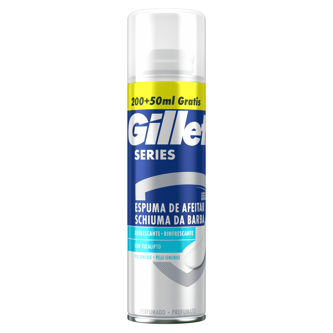 GILLETTE Series Refreshing Shaving Foam 250 Ml - Parfumby.com