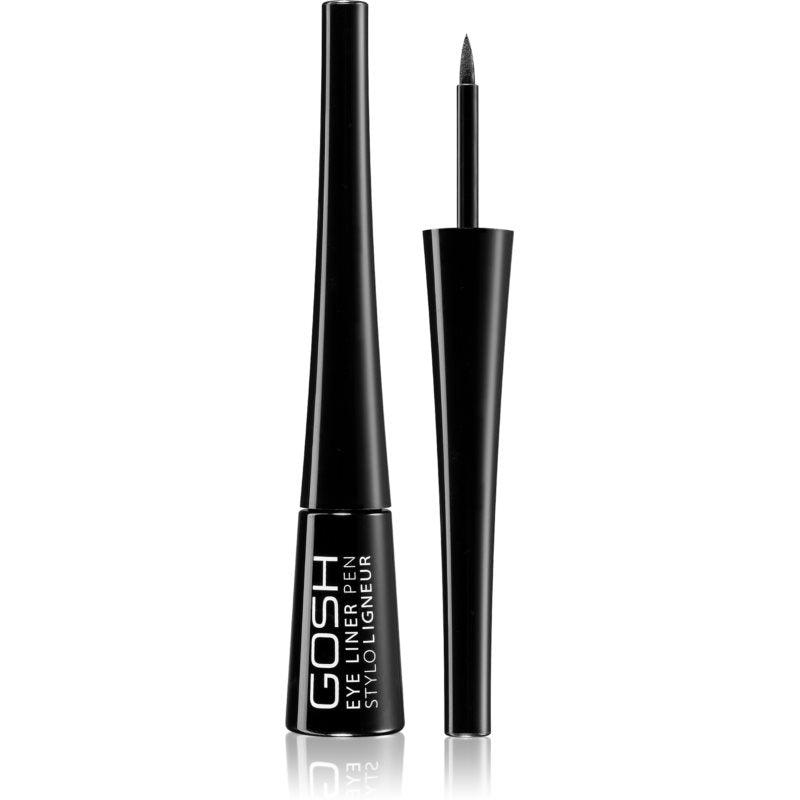 GOSH Eyeliner Pen Liquid #BLACK-2.5GR - Parfumby.com