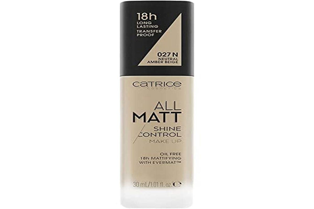 CATRICE All Matt Shine Control Make Up #027n-neutraal Amber Beige
