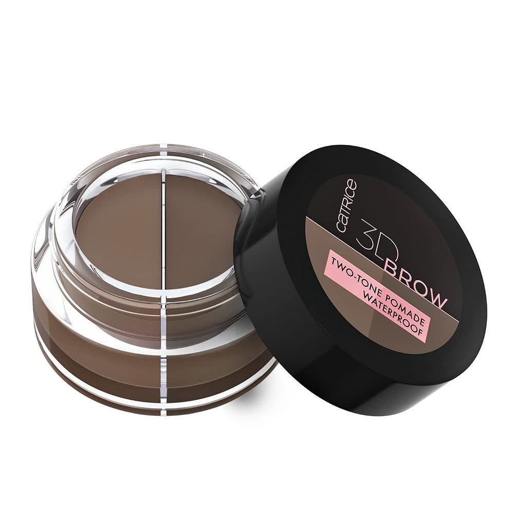 CATRICE  3d Brow Two-tone Pomade Wp #010-light To Medium