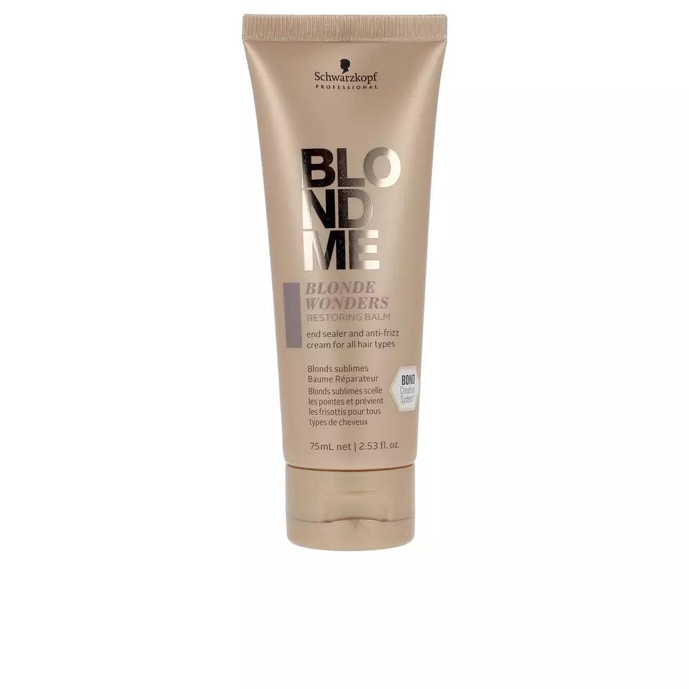 SCHWARZKOPF Blondme Blonde Wonders Restoring Balm 75 ml - Parfumby.com