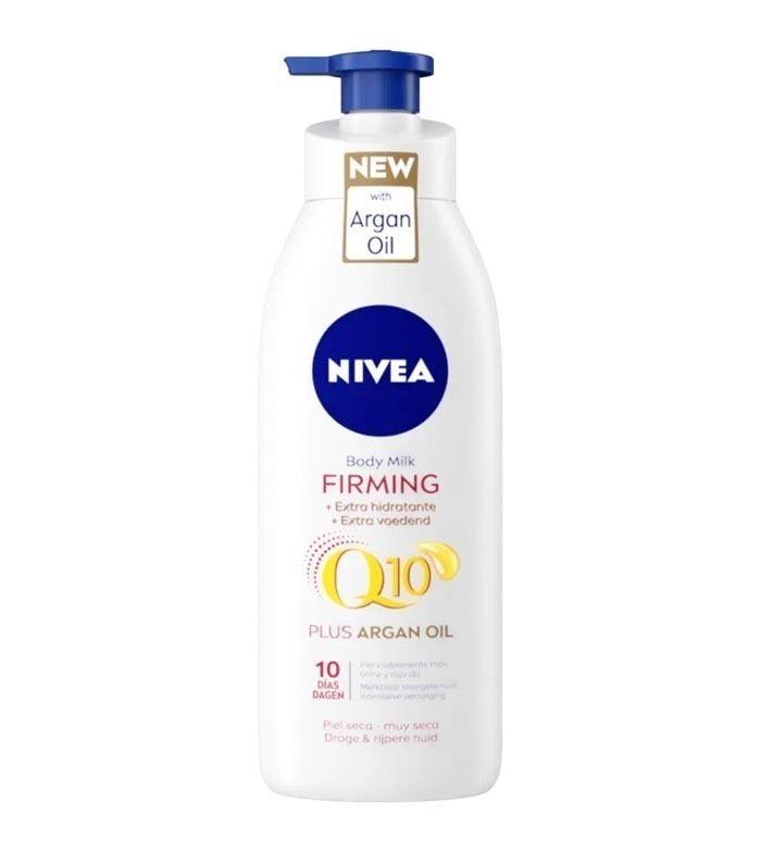 NIVEA Q10 + Argan Oil Firming Body Milk Ps 400 ML - Parfumby.com