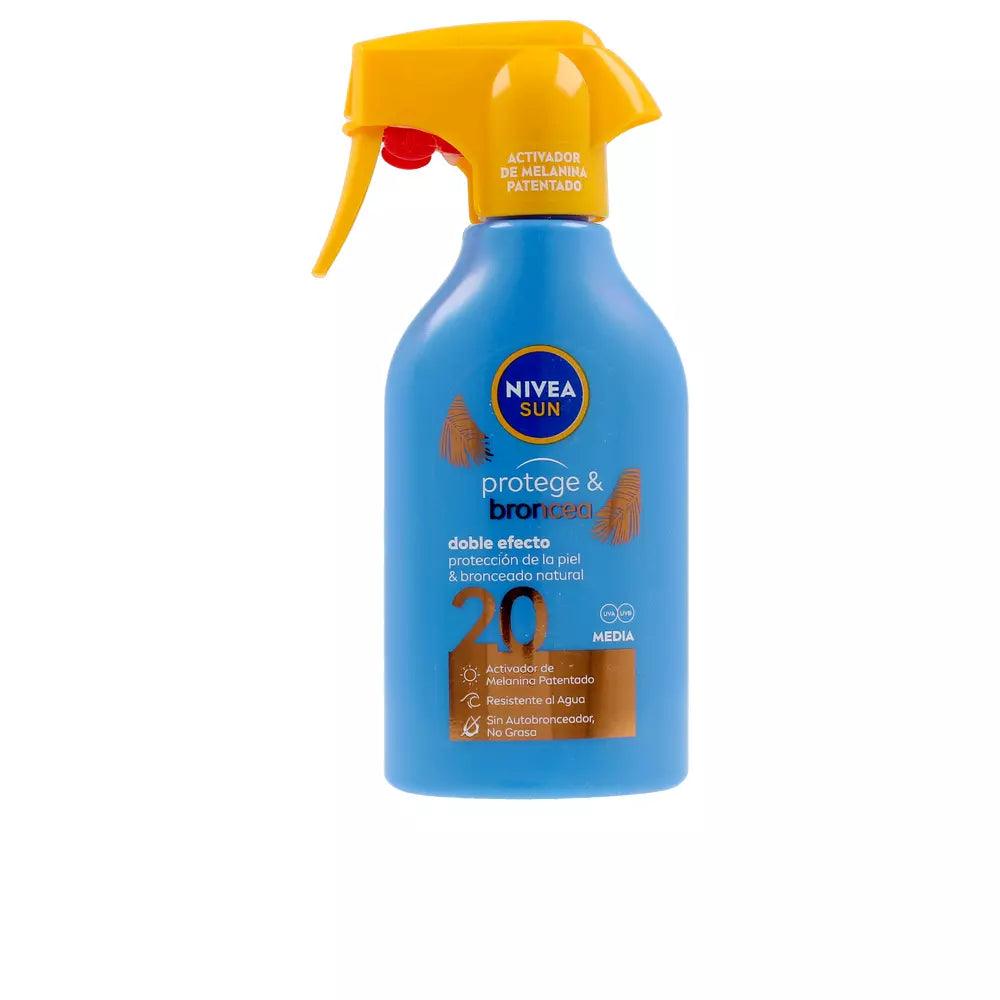 NIVEA Sun Protects & Tans Spf20 Gun 270 Ml - Parfumby.com