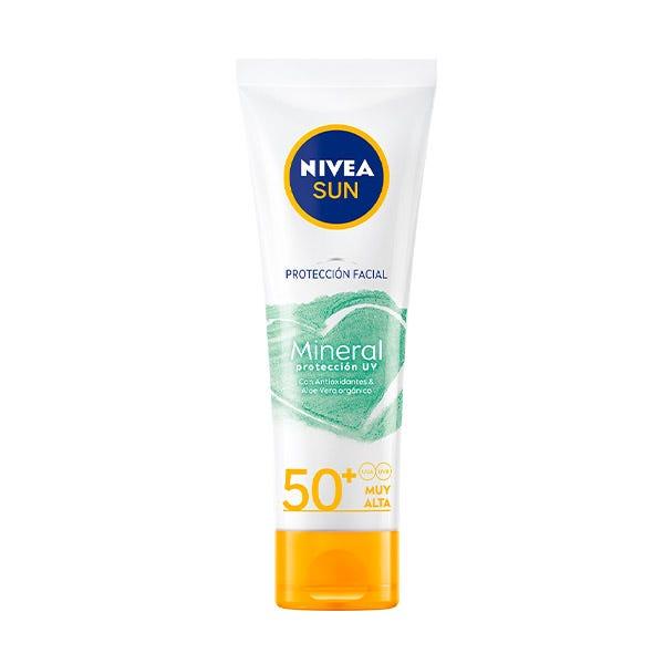 NIVEA Sun Facial Mineral Protection Uv Spf50 + 50 ML - Parfumby.com