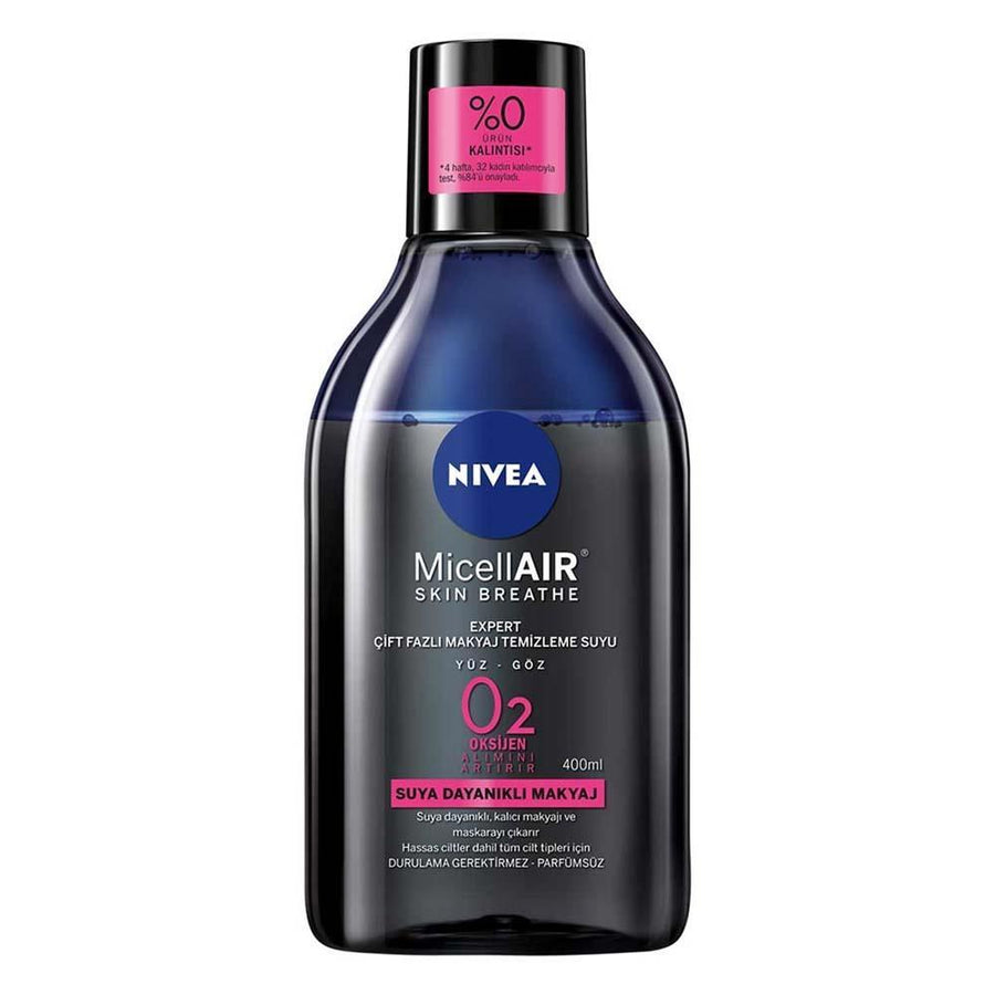 NIVEA Micell-air 0% Biphasic Micellar water 400 ML - Parfumby.com