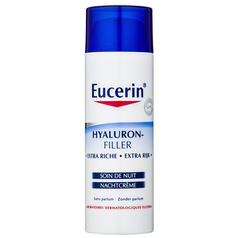 EUCERIN Hyaluron-filler Extra Rich Night Cream 50 ML - Parfumby.com