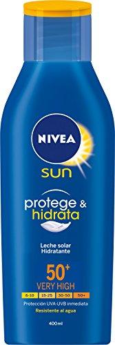 NIVEA Sun Protects & hydrates Milk Spf50+ 400 ML - Parfumby.com