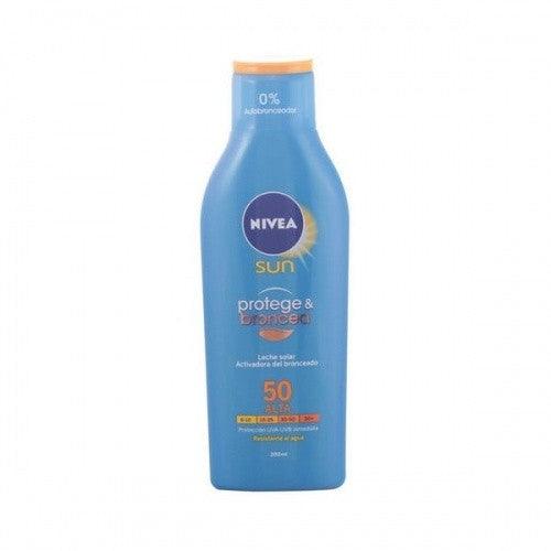 NIVEA Sun Protect & Tan Milk #SPF50 - Parfumby.com