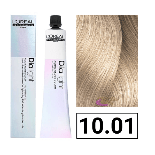 L'OREAL PROFESSIONNEL PARIS Dia Light Gel-creme Acid Sans Ammonia #10,01 50 ml - Parfumby.com